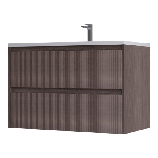 BASE SOSPESA VANESSA 90 NOCE CANNETTATO